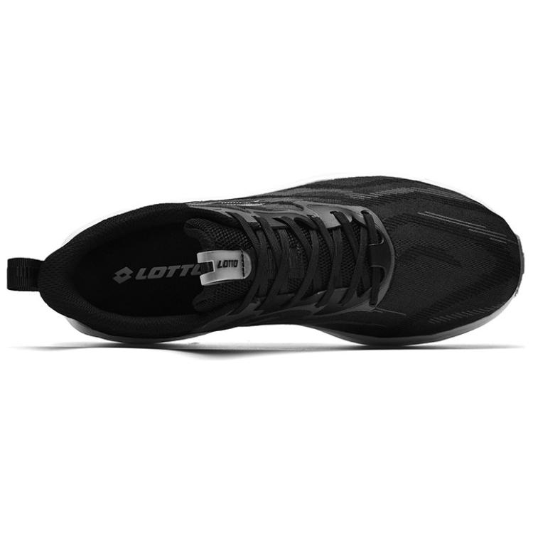 LOTTO Diamond Freeze PRO Slip Resistant Abrasion Resistant Low top Running Shoes Men's Black White