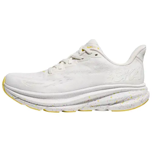 HOKA ONE ONE Clifton 9 White Lemonade
