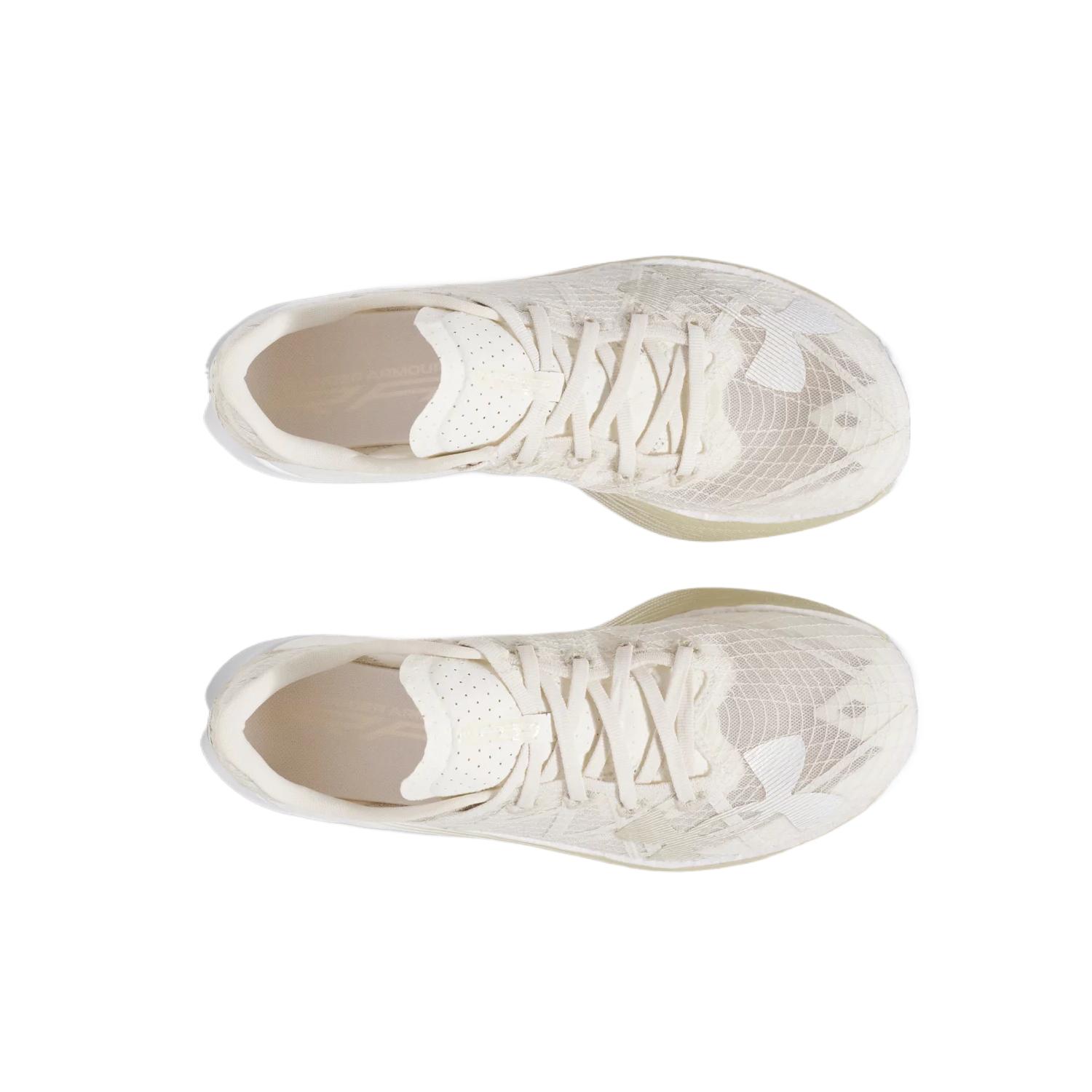 Under Armour Slip Resistant And Breathable Low top Marathon Running Shoes Unisex Beige