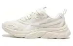 FILA Wavelet Abrasion Resistant Breathable Low top Running Shoes Unisex White