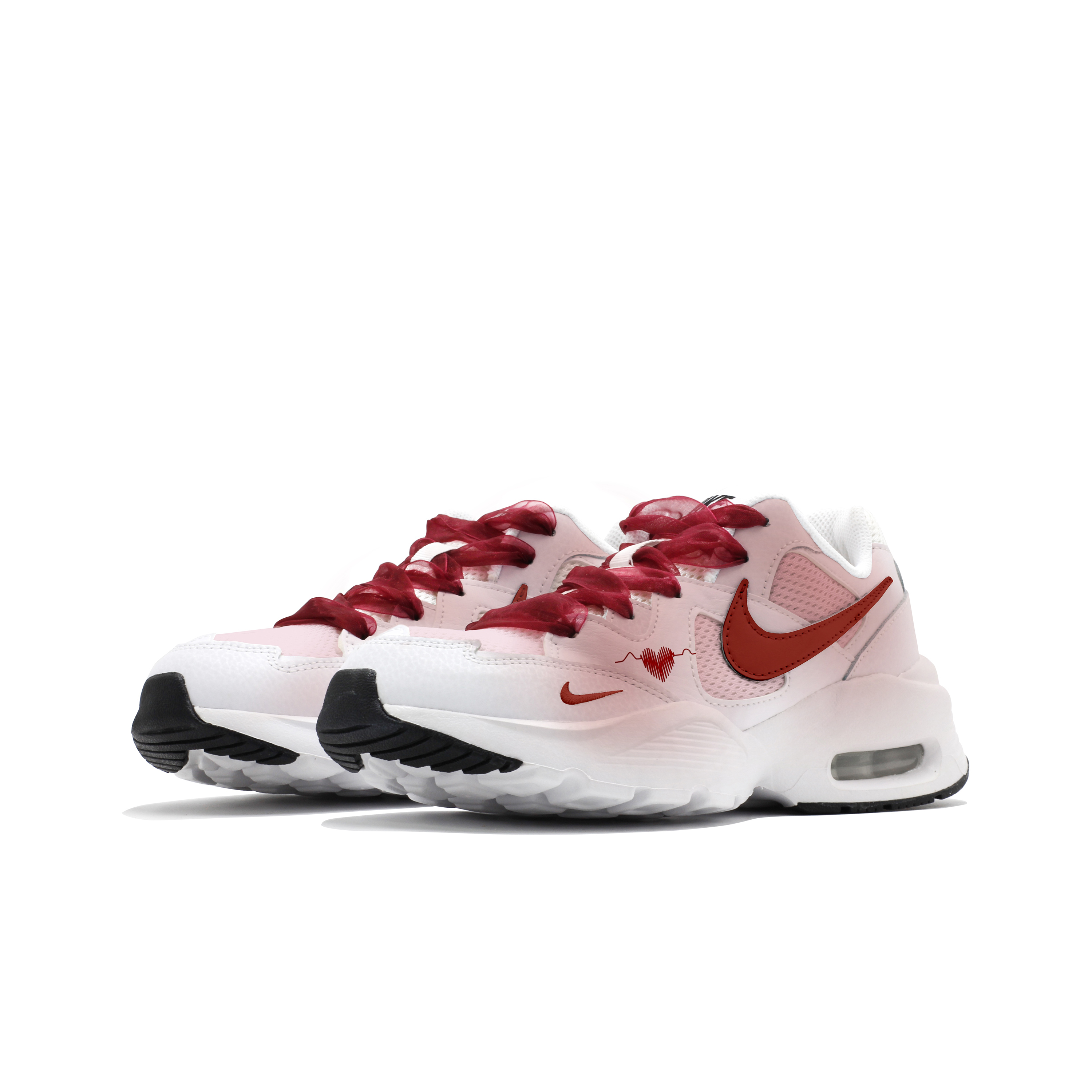 Nike Air Max Fusion Abrasion Resistant Abrasion Resistant Low top Running Shoes Women’s Red