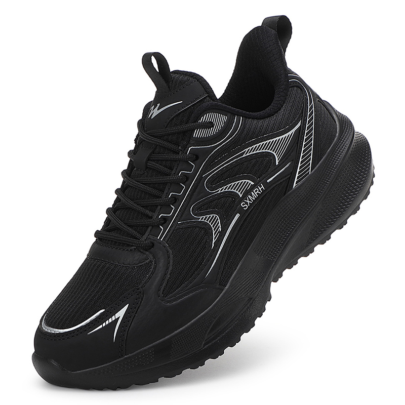 Binary Cushioning Rebound Height Increasing Support Lightweight Breathable Slip Resistant