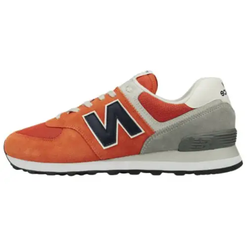 New Balance 574 'Orange Gray Navy Blue'
