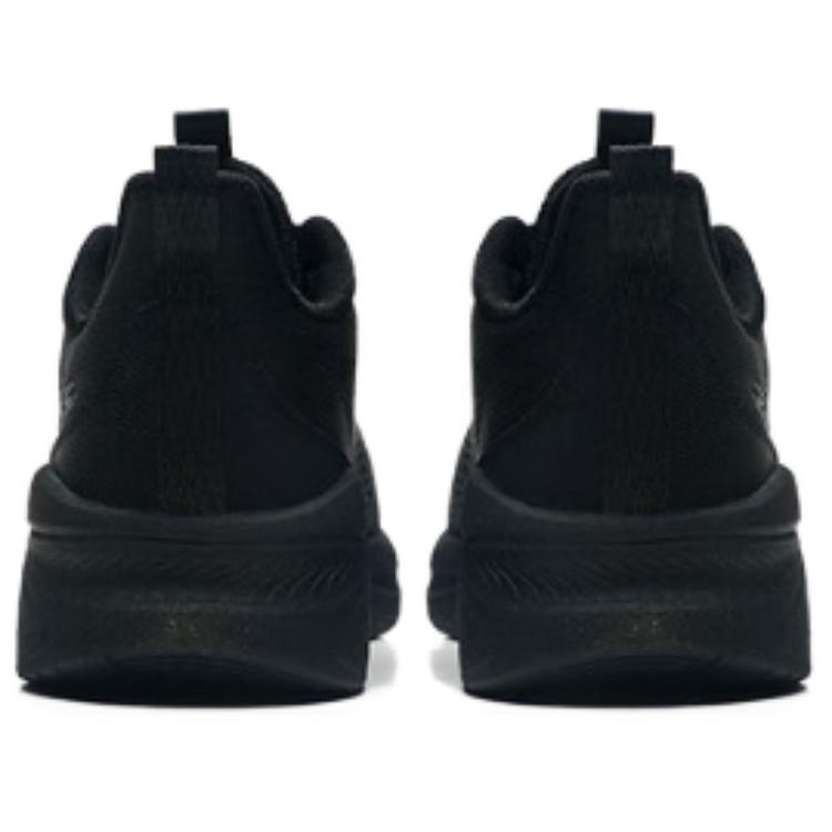 QIAODAN Slip Resistant Abrasion Resistant Low top Casual Running Shoes Men’s Black