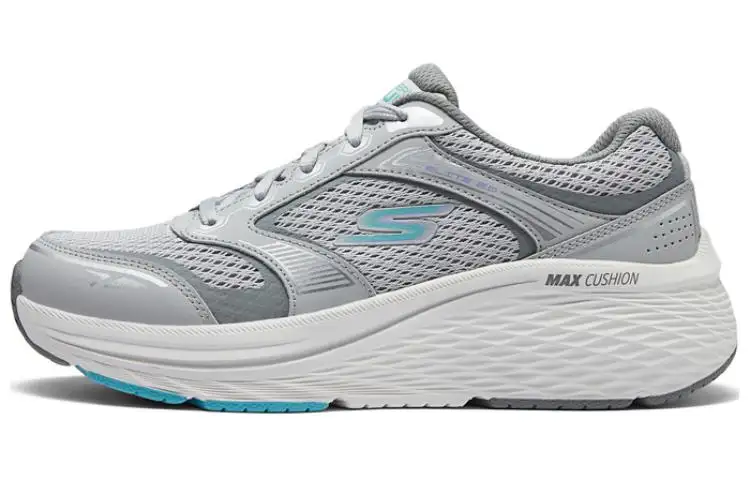 Skechers Max Cushioning Elite 2.0 Cushioning, Wear Resistant Low top Running Shoes Women's Gray Blue