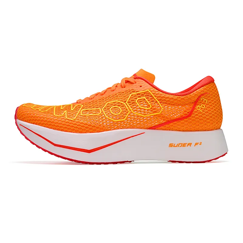 DO WIN Run 3 Low top Full Length Carbon Plate+Supercritical Midsole Running Shoes Unisex Orange
