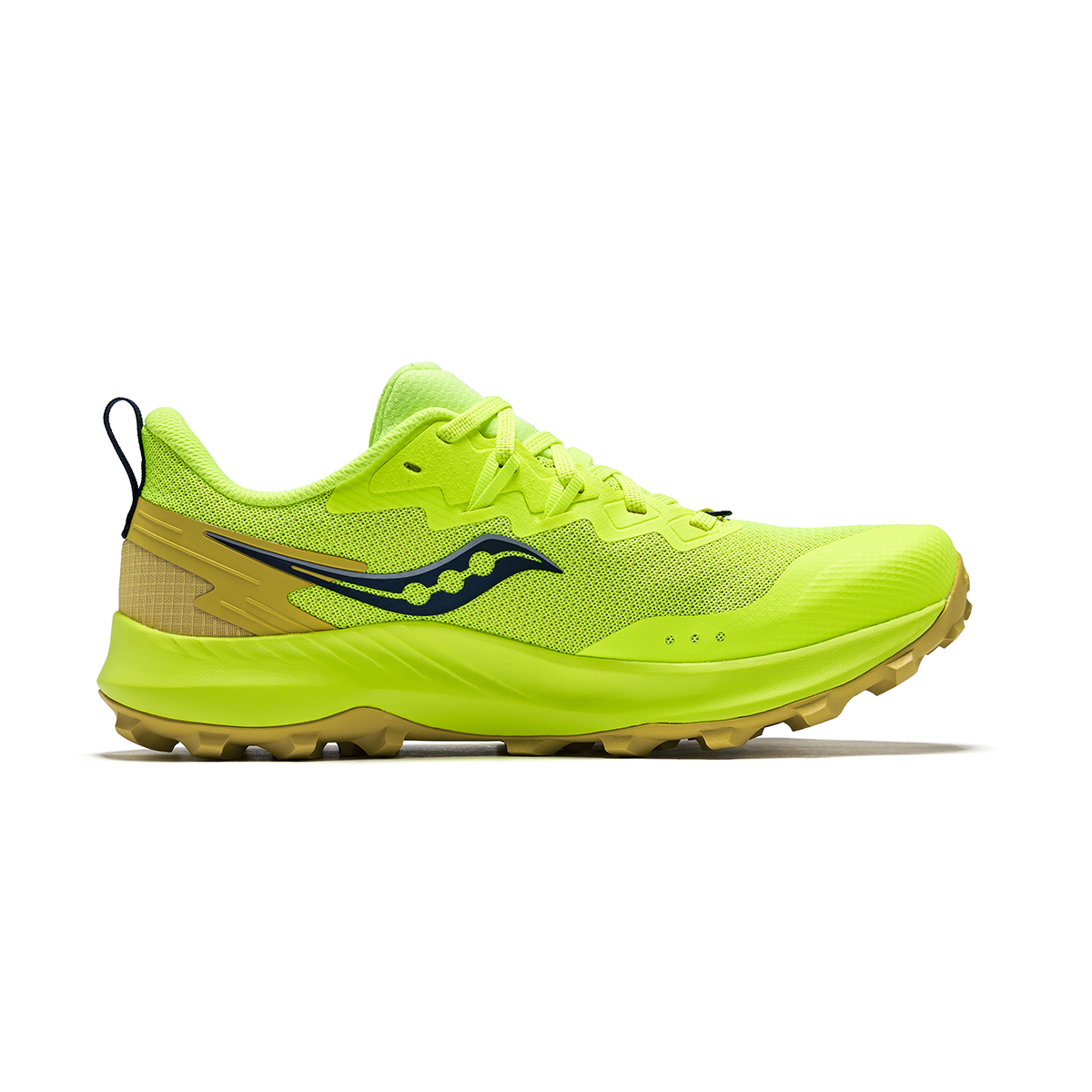 Saucony PEREGRINE 14 Low top Running Shoes Men’s Neon Green Blue
