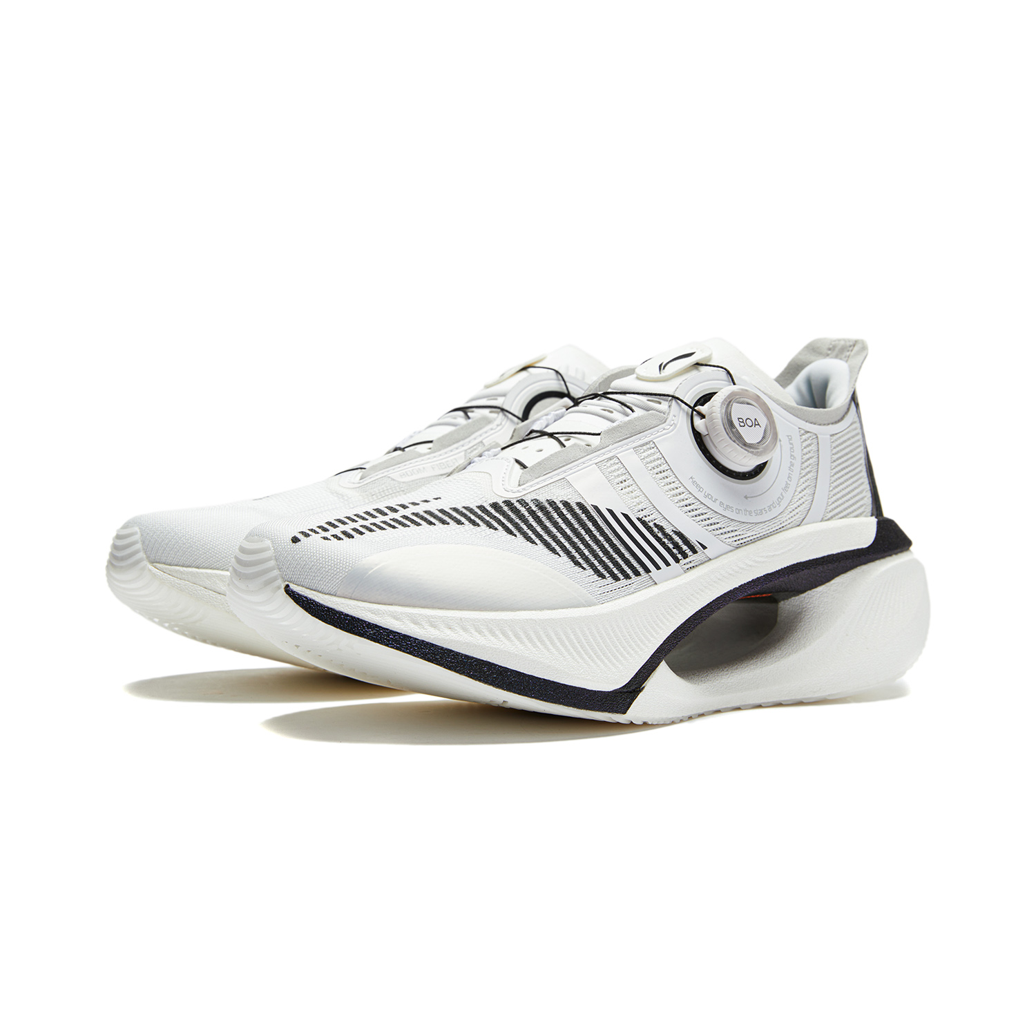 Li Ning Shadow 2.0 Running Shoes Unisex Low Top Standard White