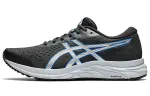 Asics Gel Excite Comfortable Abrasion Resistant Breathable Low top Running Shoes Men's Graphite Gray Blue Silver