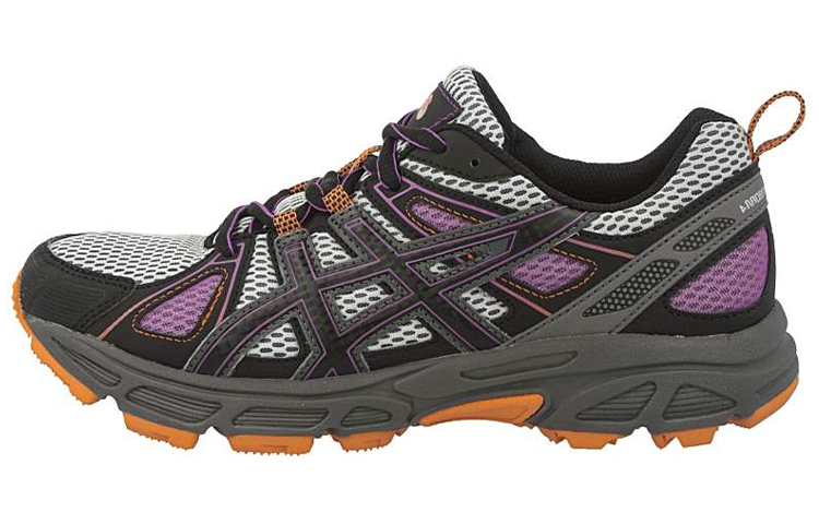 Asics Gel Trail Tambora 4 Abrasion Resistant Low top Running Shoes Women's Black Purple