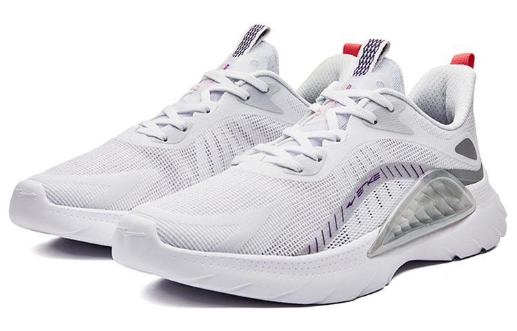 Erke Silk Road Spinning Low-Top Running Shoes Men’s True White
