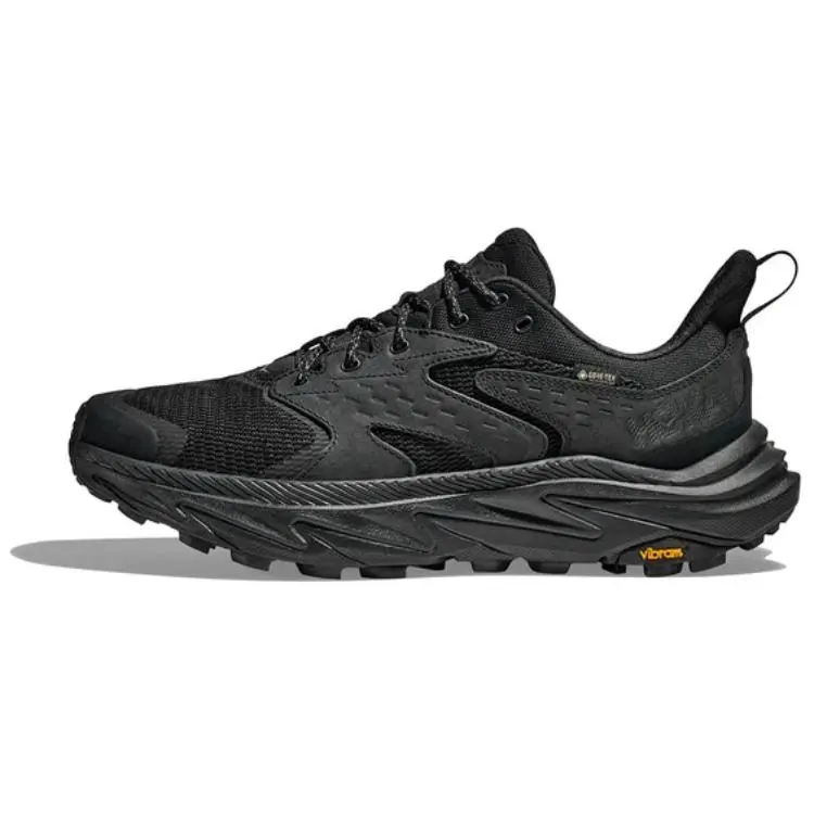 HOKA ONE ONE Slip Resistant Abrasion Resistant Low top Running Shoes Men's Black