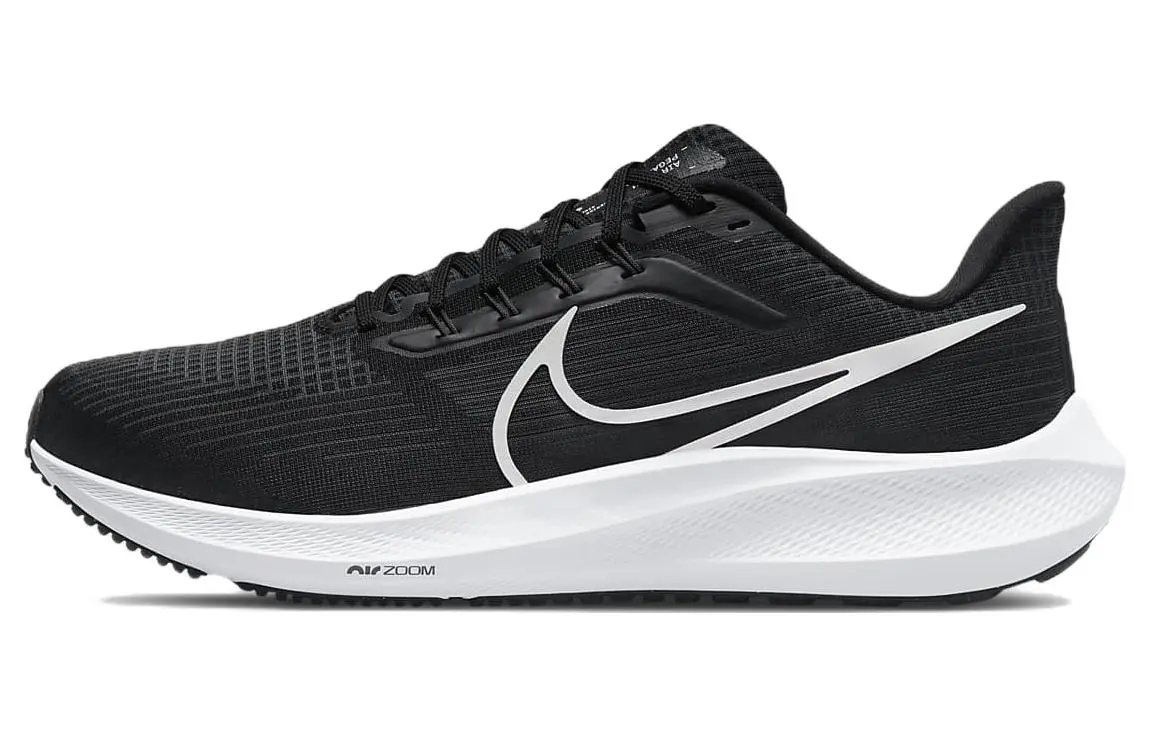 Nike Air Zoom Pegasus 39 Black Dark Smoke Grey Extra Wide