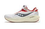 Saucony Triumph Victory 21 Mesh Rebound Low top Running Shoes Women's White Red