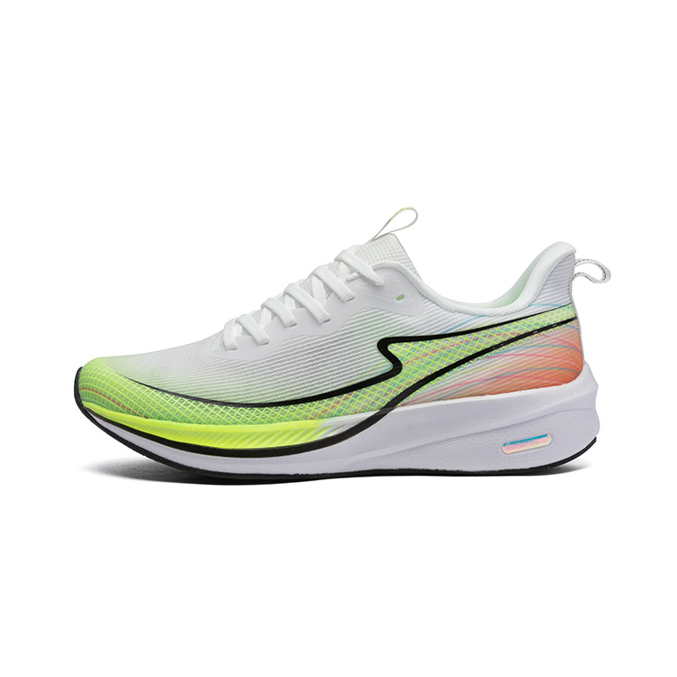 LPMX Cushioning Slip Resistant Rebound Low top Carbon Plate Running Shoes Unisex Orange Red Neon Green