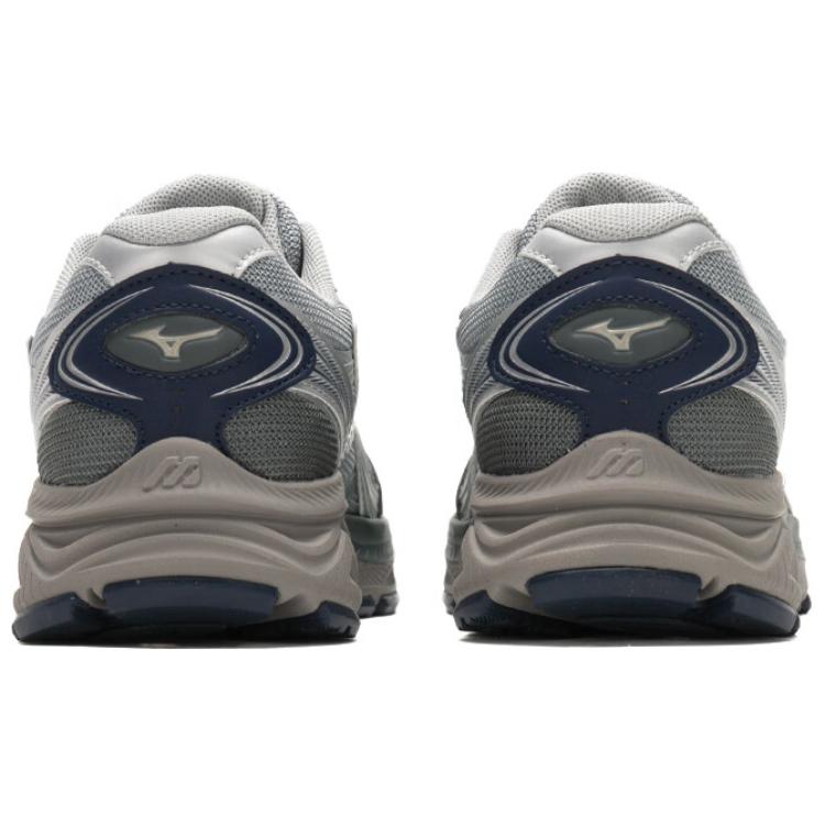 Mizuno Slip Resistant, Abrasion Resistant, Breathable Low top Running Shoes Unisex Blue Black