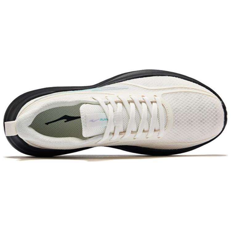 Erke Meteor Cushioning Breathable Slip Resistant Low top Casual Running Shoes Women’s Microcrystal White