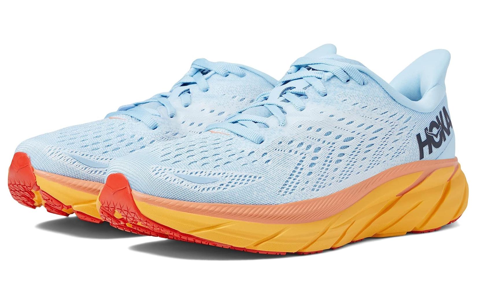 HOKA ONE ONE Clifton 8 Summer Song Ice Flow Orange Women’s