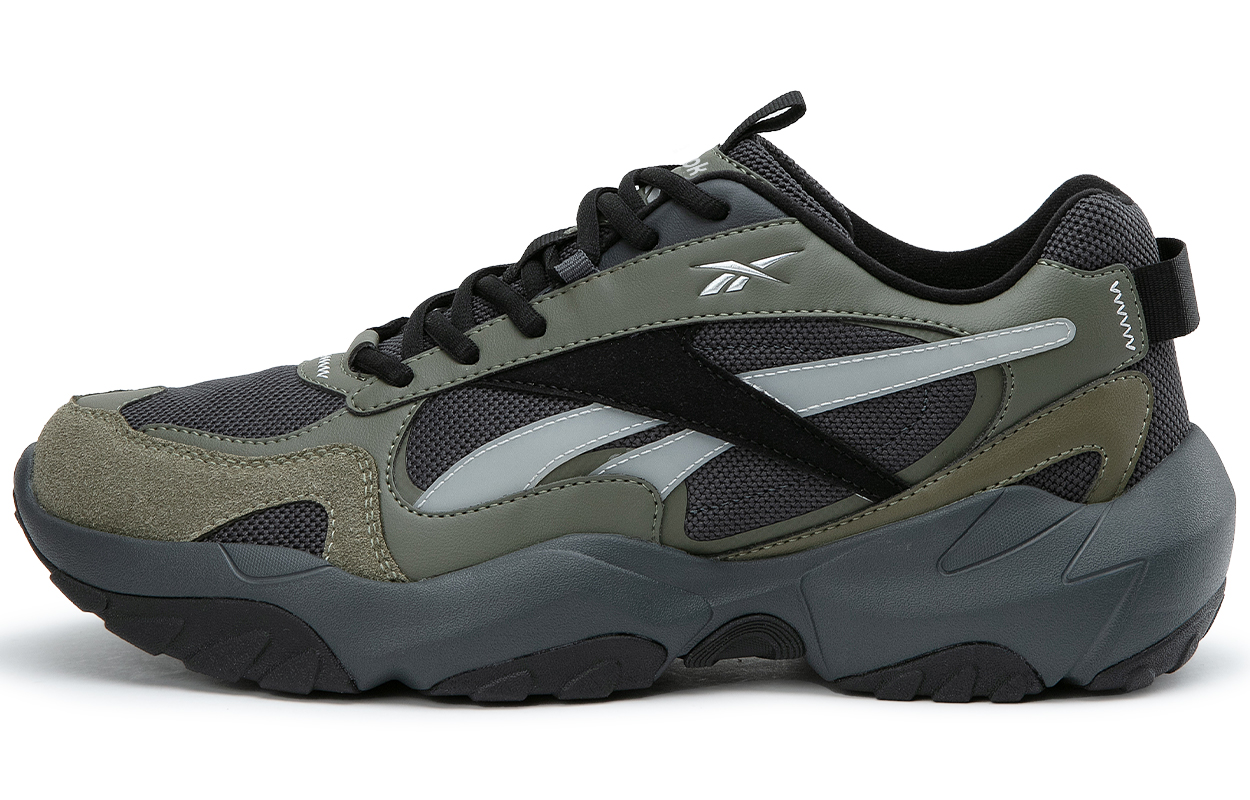 Reebok FLUFFI PUFF CN Low top Running Shoes Unisex Gray Green