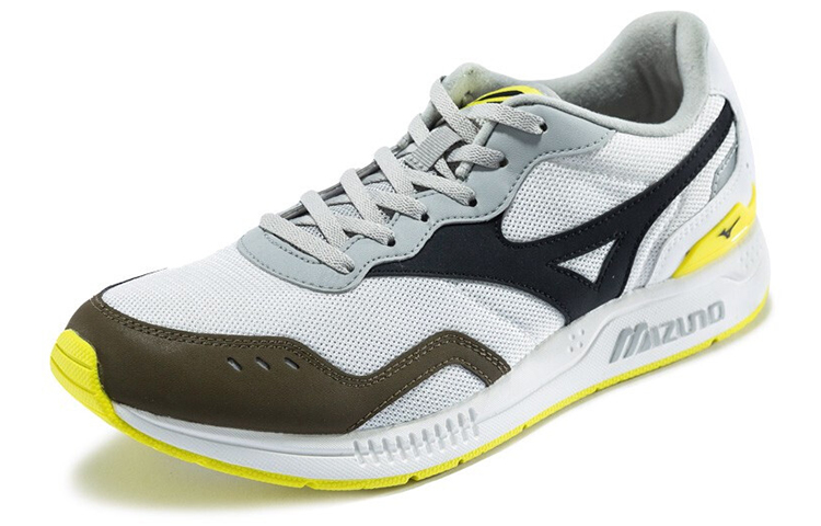 Кроссовки Mizuno (бело-желтые) — фото 2