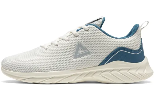 PEAK Qingyi Low top Running Shoes Men's Ecru Graphite Blue