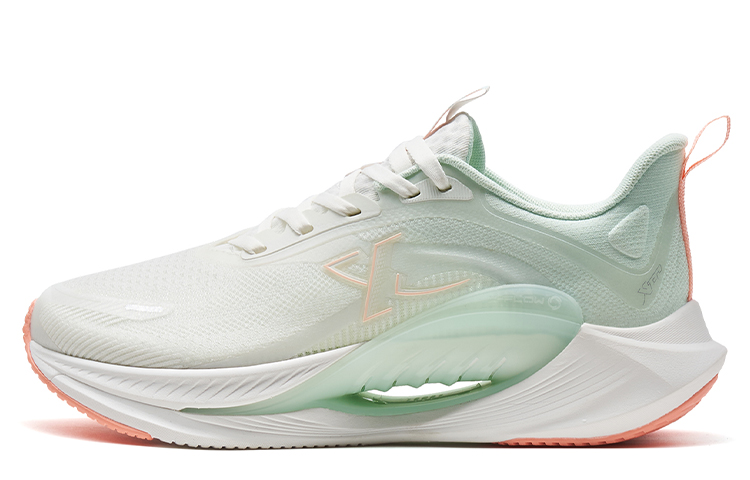 XTEP X FLOW 7.0 Cushioning Breathable Lightweight Rebound Low top Sprint Running Shoes Women’s Coconut Scented Breeze
