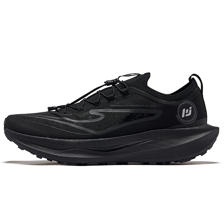 Erke Mugen PRO Running Shoes Men’s Low Top Jet Black