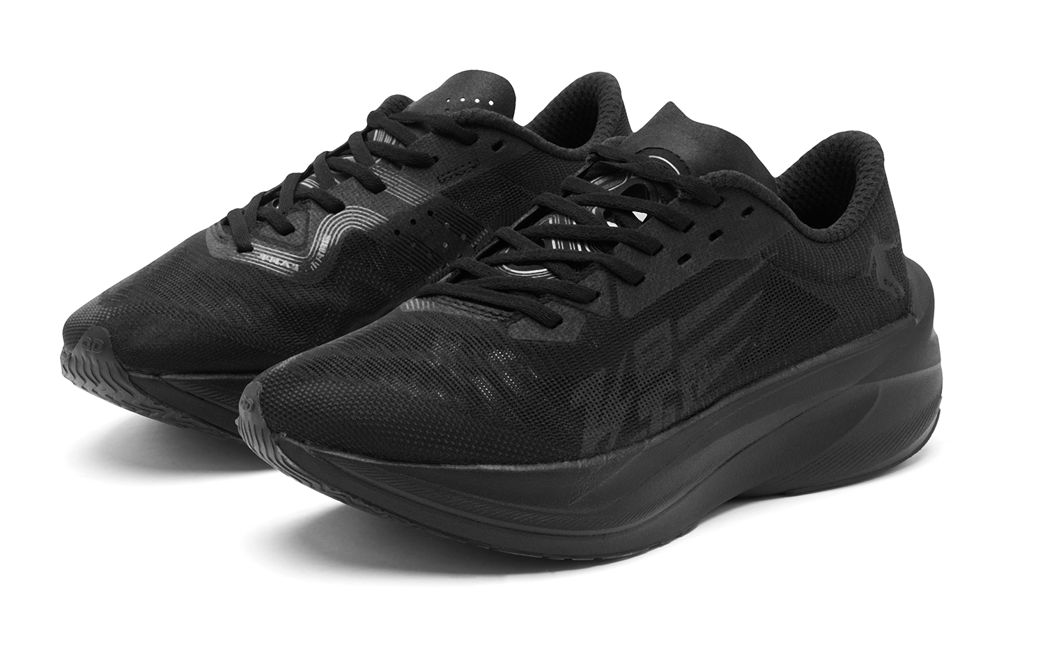 QIAODAN Feiying PB4.0 Cushioning Slip Resistant Abrasion Resistant Low top Marathon Racing Running Shoes Women’s Black