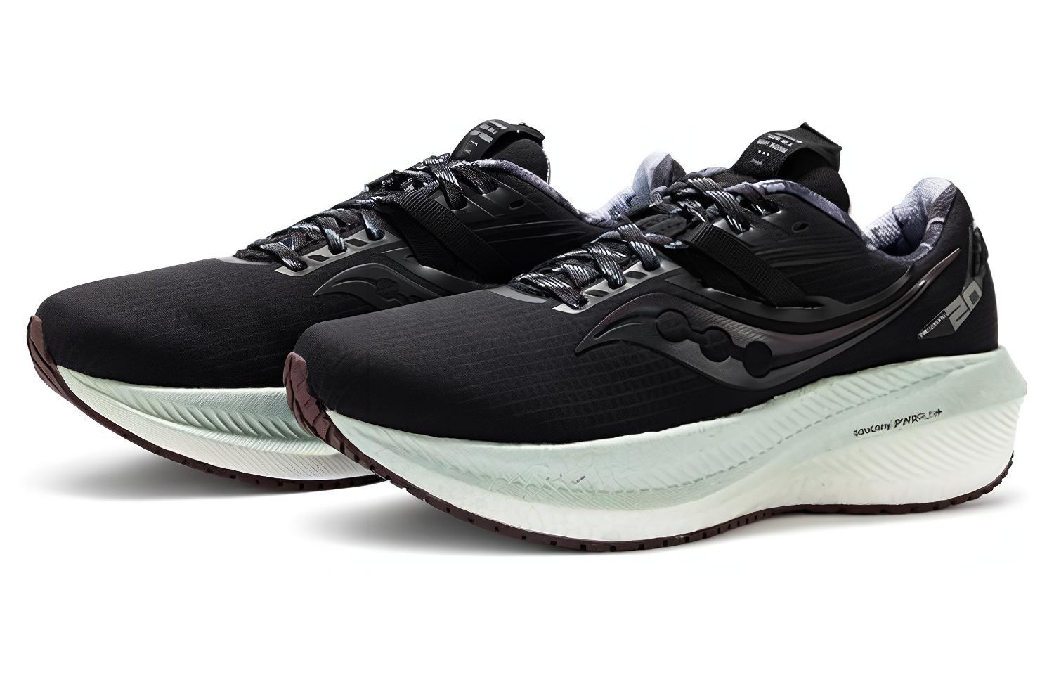 Saucony Triumph Victory 20 Abrasion Resistant Waterproof Coverage Support Rebound Low top Running Shoes Women’s