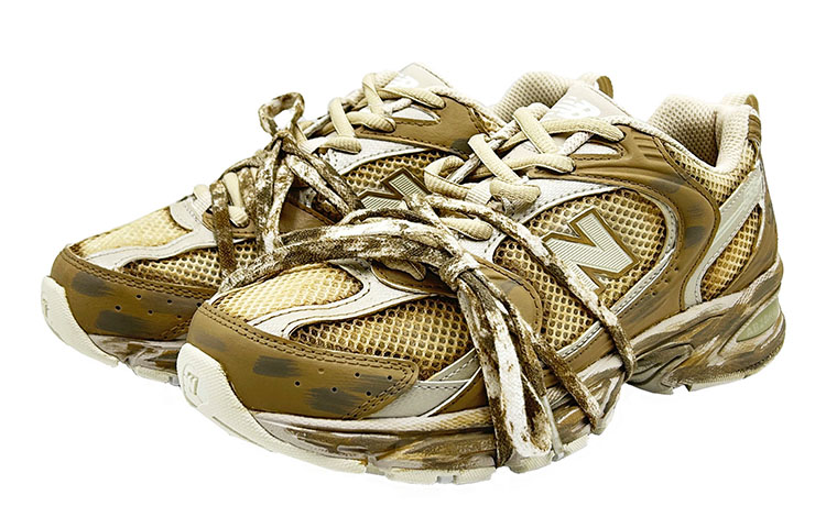 New Balance NB 530 Running Shoes Unisex Low Top Gold