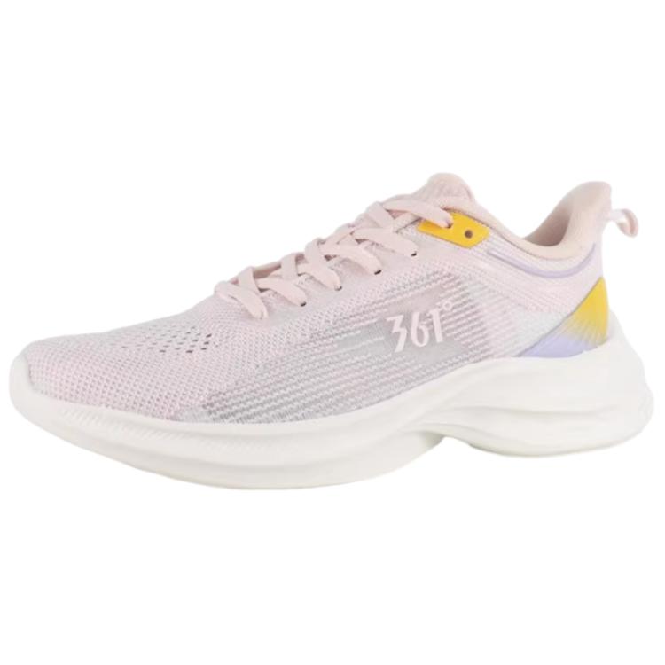 361° Versatile Cushioning, Wear Resistant Low top Running Shoes Women’s Pink Yellow