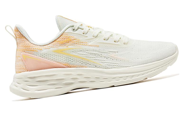 Erke Cushioning Slip Resistant Support Low top Running Shoes Women’s White Orange