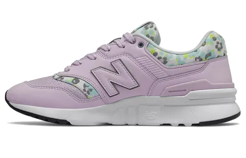 New Balance NB 997 Comfortable Fabric Low top Running Shoes Women's Light Purple