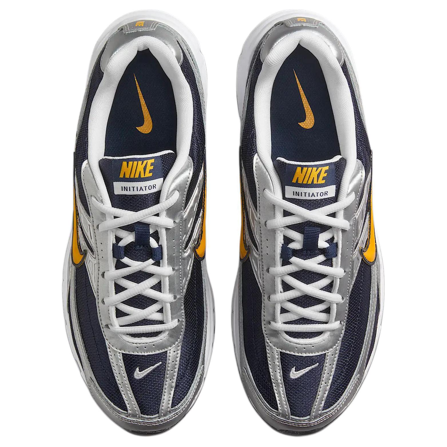 Nike Initiator Obsidian Metallic Silver White Team Gold