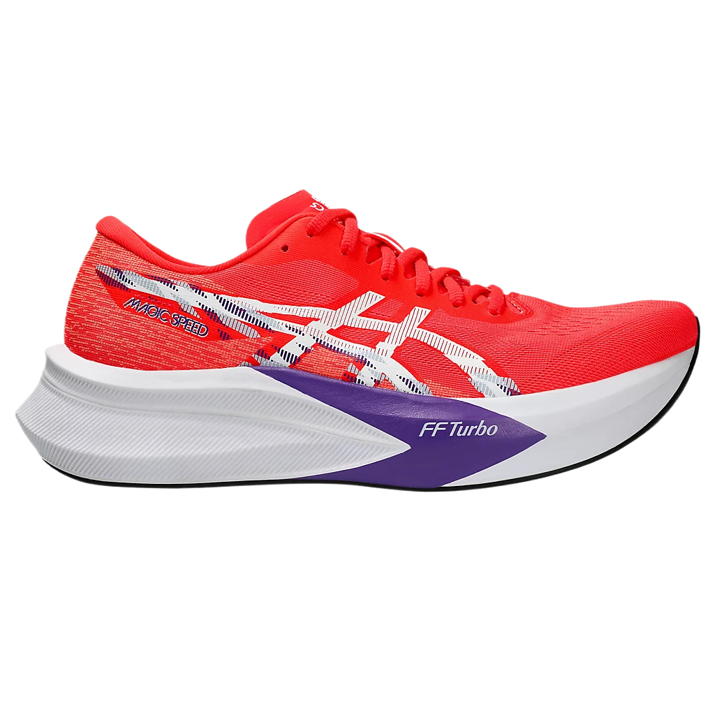 ASICS MAGIC SPEED 4 Low top FF BLAST/ASICS GRIP RUBBER Racing Running Shoes Men’s Red