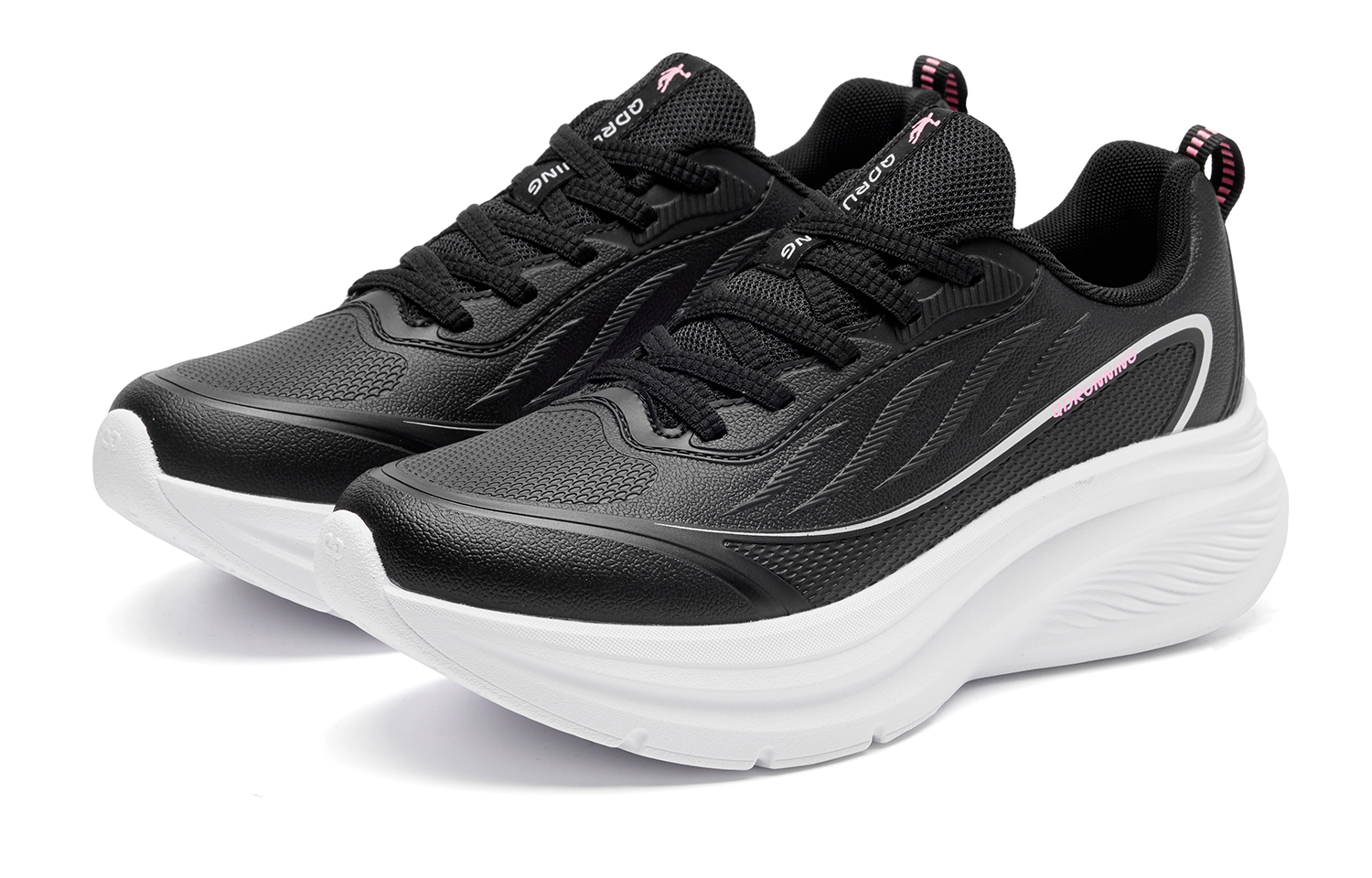 QIAODAN Flying Colors Cushioning Slip Resistant Abrasion Resistant Breathable Lightweight Height Increasing Low top