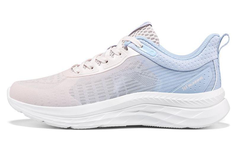 361° Cushioning Slip Resistant Breathable Low top Running Shoes Women’s Pink Blue