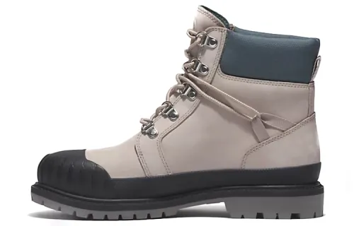 Timberland Heritage Collection 6 Inch Leather Abrasion Resistant Short Outdoor Boots Women's Gray Black
