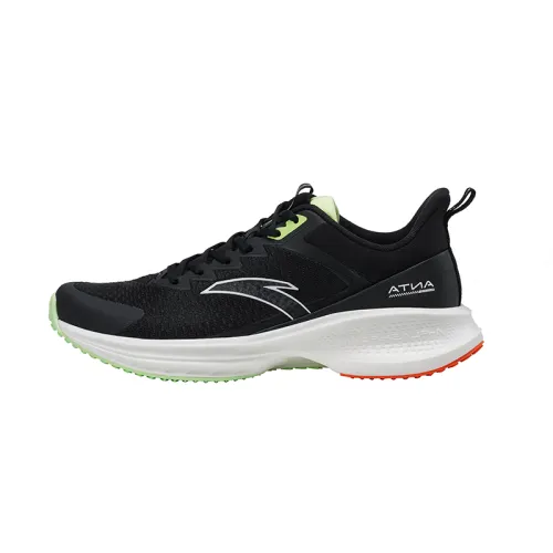 Anta Slip Resistant Abrasion Resistant Low top Running Shoes Men's Black White