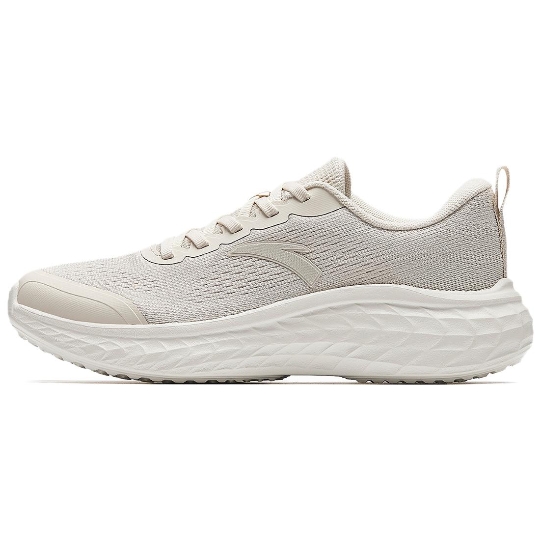 Anta Cushioning, Wear Resistant Low top Casual Running Shoes Women’s Gray Beige