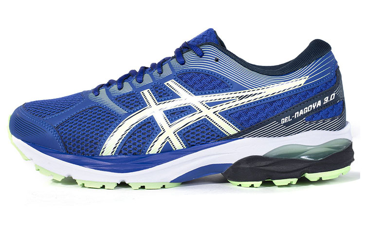 ASICS Gel Nagoya 3 Running Shoes Men's Low Top Blue/Yellow