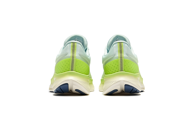 Saucony Vessel Mesh Cushioning Abrasion Resistant Breathable Low top Training Running Shoes Unisex Green Blue