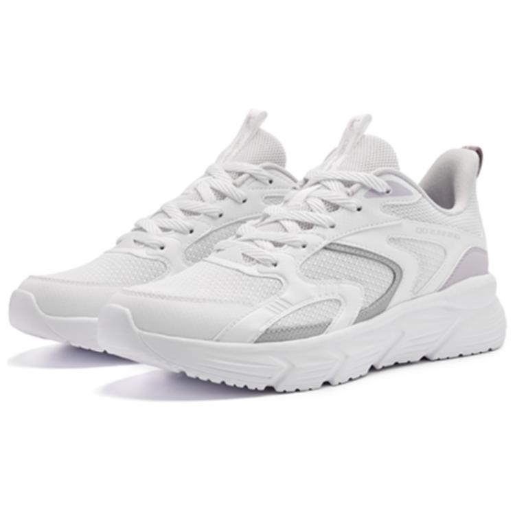 QIAODAN Low top Running Shoes Women’s White Gray
