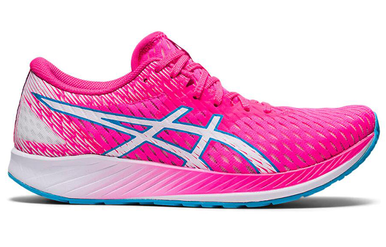 Женские кроссовки ASICS Hyper Speed 1 (розово-белые) — фото 2