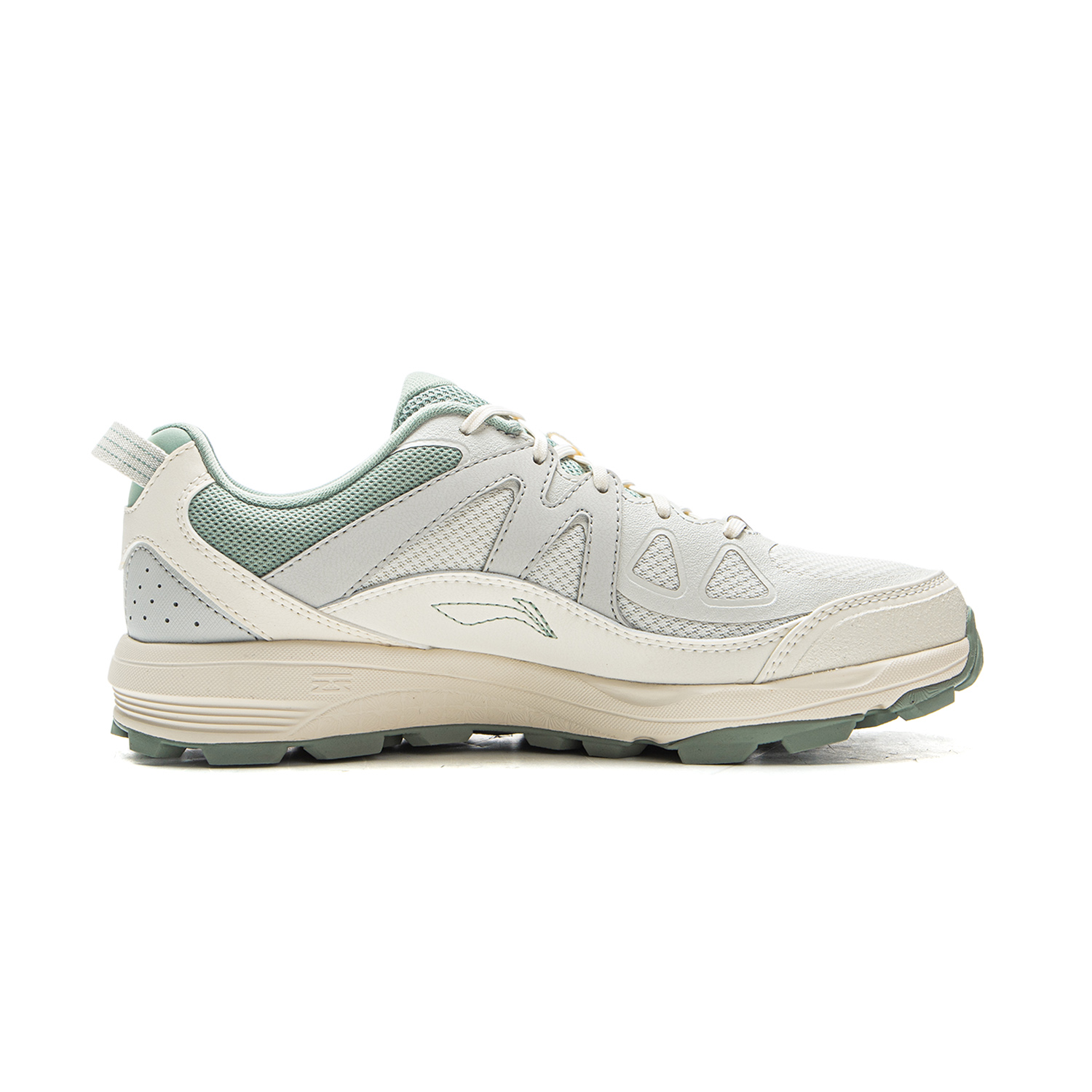 Li Ning Gundam Cushioning Slip Resistant Abrasion Resistant Rebound Low top Casual Trail Running Sprint Running Shoes