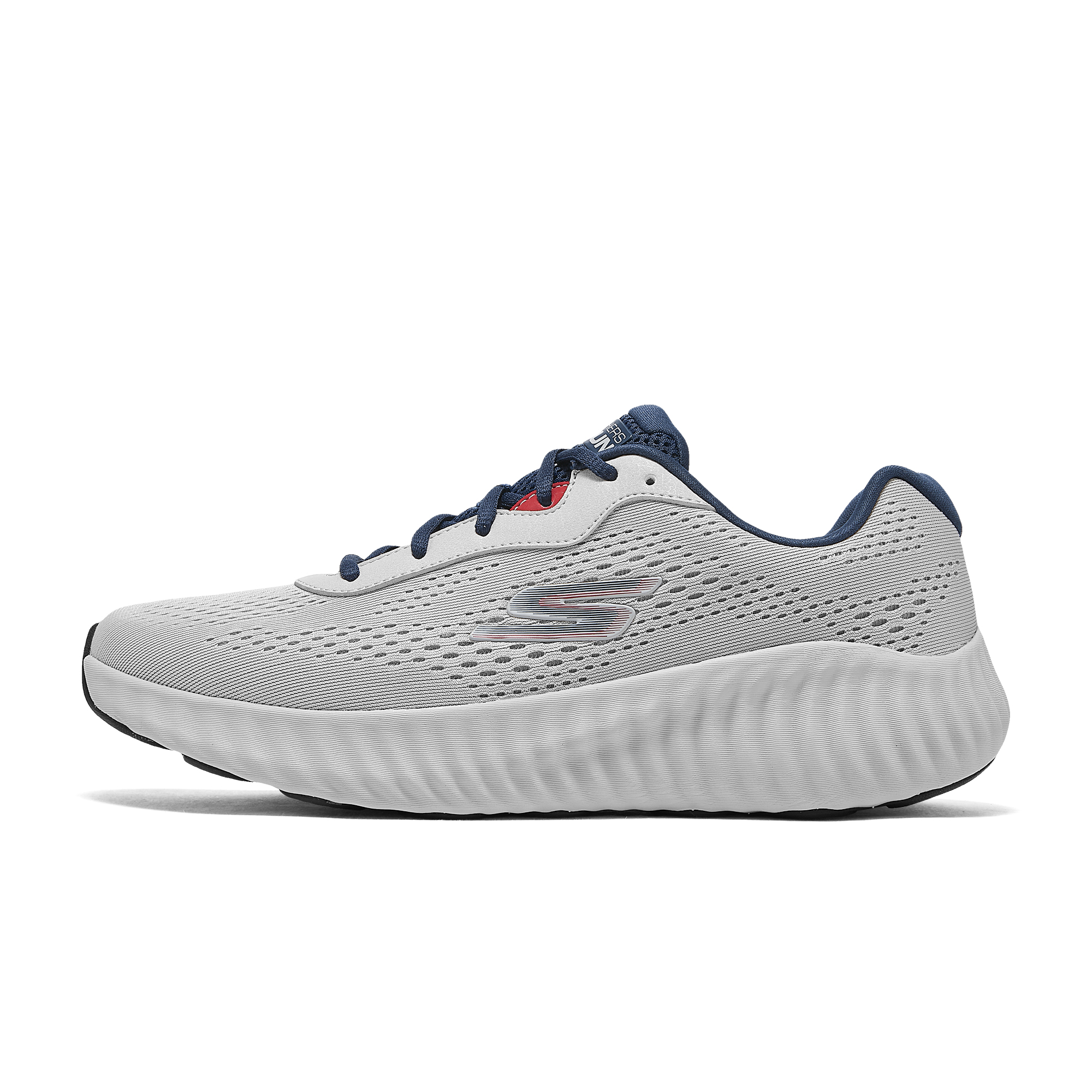Skechers Abrasion Resistant Breathable Low top Running Shoes Men’s Gray