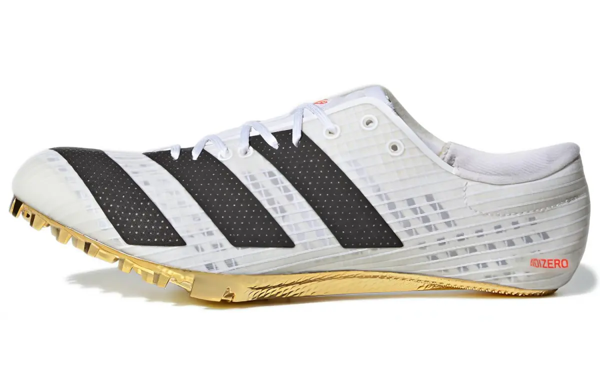 Adidas Adizero Finesse Mesh Abrasion Resistant Low top Sprint Racing Running Shoes Unisex White Black
