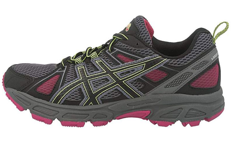 Asics Gel Trail Tambora Abrasion Resistant Abrasion Resistant Low top Running Shoes Women's Black Pink