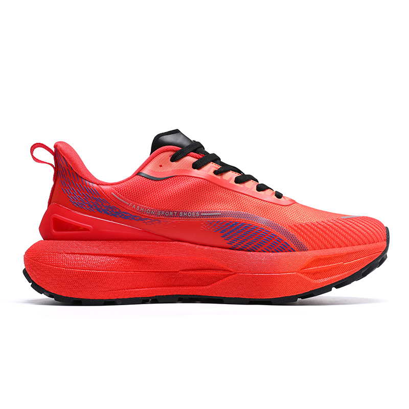 Meiretu Cushioning Slip Resistant Abrasion Resistant Low top Casual Sprint Running Shoes Men’s