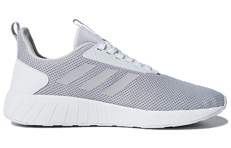 Adidas Neo Questar Abrasion Resistant Low top Running Shoes Men’s Gray White
